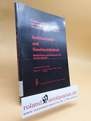 Bild des Verkufers fr Suchtverhalten und Geschlechtlichkeit : Medizinische, psychologische und soziale Aspekte / Hg. Alfred Springer zum Verkauf von Roland Antiquariat UG haftungsbeschrnkt