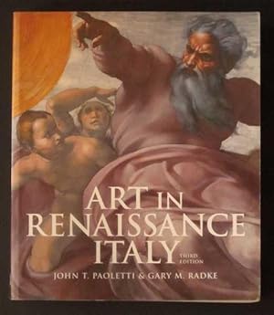 Imagen del vendedor de Art in Renaissance Italy: Third Edition a la venta por Goulds Book Arcade, Sydney