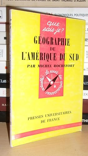 Image du vendeur pour GEOGRAPHIE DE L'AMERIQUE DU SUD mis en vente par Planet's books