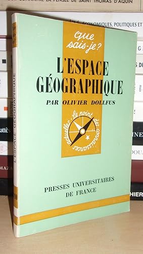 Bild des Verkufers fr L'ESPACE GEOGRAPHIQUE zum Verkauf von Planet's books