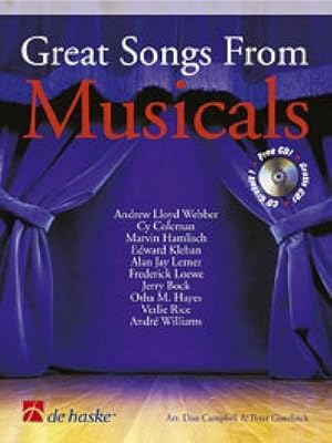 Bild des Verkufers fr Great Songs from Musicals (+CD):for clarinet zum Verkauf von AHA-BUCH GmbH