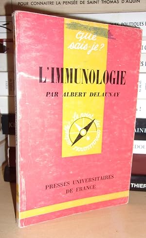 Seller image for L'IMMUNOLOGIE for sale by Planet's books