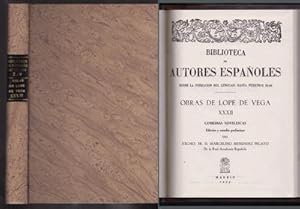 BIBLIOTECA DE AUTORES ESPAÑOLES 249. OBRAS DE LOPE DE VEGA XXXII, COMEDIAS NOVELESCAS.