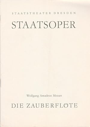 Seller image for Programmheft DIE ZAUBERFLTE Spielzeit 1959 / 60 Reihe A Nr. 5 for sale by Programmhefte24 Schauspiel und Musiktheater der letzten 150 Jahre
