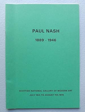 Paul Nash 1889-1946. Scottish National Gallery of Modern Art. Edinburgh July 19th to August 11th ...