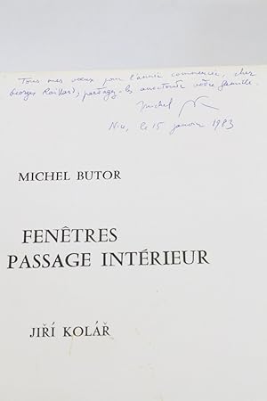 Immagine del venditore per Fentres sur le passage intrieur venduto da Librairie Le Feu Follet