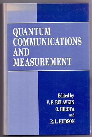 Bild des Verkufers fr Quantum Communications and Measurement: Proceedings of an International Workshop Held in Nottingham, England, July 11-16, 1994. zum Verkauf von Die Wortfreunde - Antiquariat Wirthwein Matthias Wirthwein