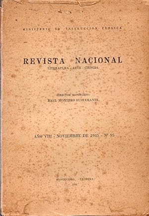 Seller image for REVISTA NACIONAL - Ao VIII - Noviembre 1945 - Nr. 95 for sale by Gustavo I. Gonzalez