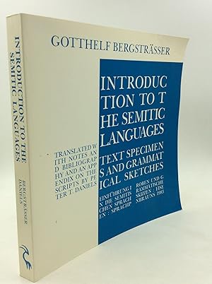 Seller image for INTRODUCTION TO THE SEMITIC LANGUAGES: Text Specimens and Grammatical Sketches for sale by Kubik Fine Books Ltd., ABAA