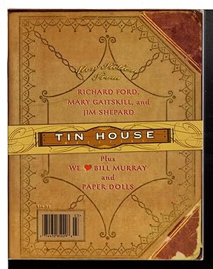 TIN HOUSE MAGAZINE #9, FALL 2001. Volume 3, Number 1: Crying on the Inside.
