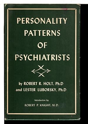 Bild des Verkufers fr PERSONALITY PATTERNS OF PSYCHIATRISTS: A Study of Methods for Selecting Residents, Vol. I. zum Verkauf von Bookfever, IOBA  (Volk & Iiams)