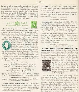 Postzegelnieuws - Briefmarkenzeitung. Offic. Organ des Briefmarkensammler-Vereins "Die Globe" Arn...