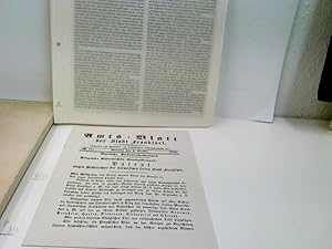 Amts-Blatt der Stadt Frankfurt vom 9. Oktober 1866, Institut für Stadtgeschichte Frankfurt