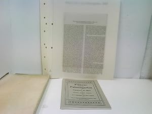 Führer durch den Palmengarten in Frankfurt, 1913, Institut für Stadtgeschichte Frankfurt