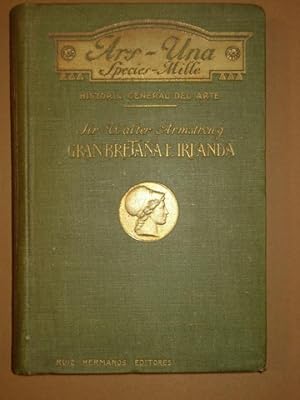 Imagen del vendedor de Historia General del Arte. El Arte en la Gran Bretaa e Irlanda. Trad. de E. Dez-Canedo. a la venta por Carmen Alonso Libros