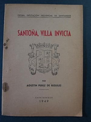 Imagen del vendedor de Santoa Villa Invicta. a la venta por Carmen Alonso Libros