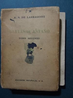 Seller image for Cartas de Antao. Tomo II. for sale by Carmen Alonso Libros