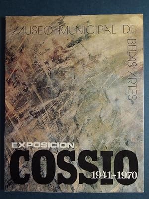 Exposición Cossío 1941-1970. Santander, junio-julio 1987.