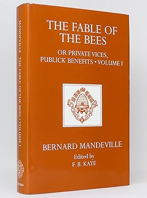 Bild des Verkufers fr The Fable of the Bees, Volume 1 [I] : Or, Private Vices, Publick Benefits zum Verkauf von exlibris24 Versandantiquariat