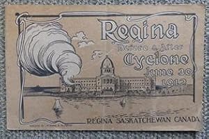 REGINA BEFORE & AFTER CYCLONE, JUNE 30, 1912.