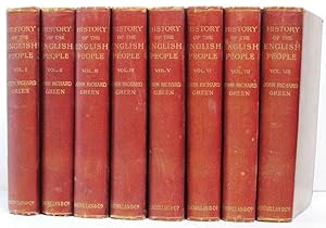 History Of The English People in 8 Volumes Eversley Edition