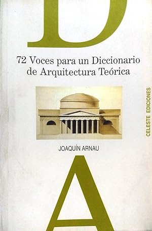 72 Voces para un Diccionario de Arquitectura Teórica