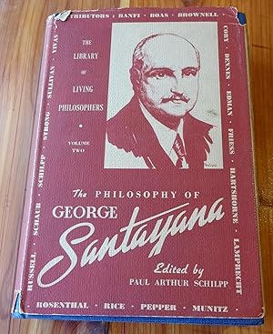 Bild des Verkufers fr The Philosophy of George Santayana zum Verkauf von Defunct Books