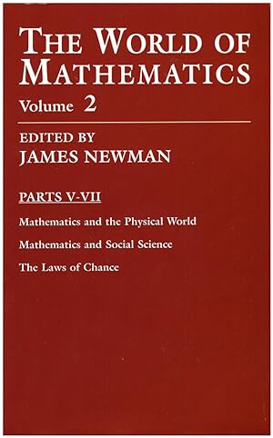 Imagen del vendedor de The World of Mathematics, Volume 2 a la venta por Diatrope Books