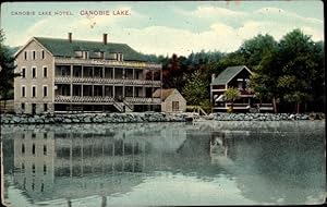 Immagine del venditore per Ansichtskarte / Postkarte New Hampshire USA, Canobie Lake and Hotel venduto da akpool GmbH