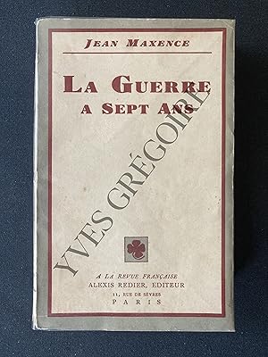 LA GUERRE A SEPT ANS