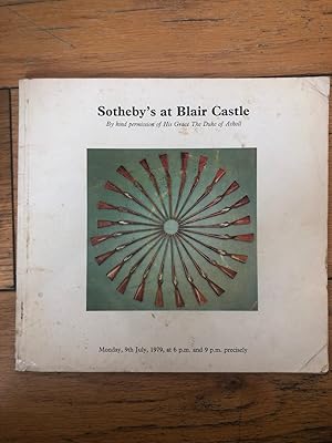 Sotheby's At Blair Castle, Monday 9th July 1979, Fine Modern Sporting Guns And Rifles, Antique Fi...