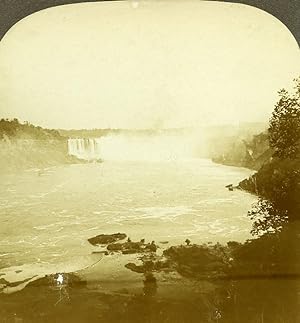 Canada Niagara Falls Old Milford Wright Excelsior Stereoview Photo 1900