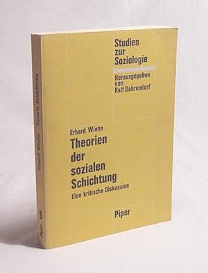 Bild des Verkufers fr Theorien der sozialen Schichtung : eine krit. Diskussion / Erhard Wiehn zum Verkauf von Versandantiquariat Buchegger