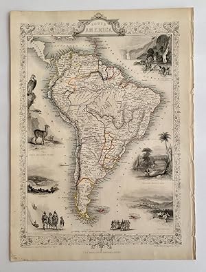 Bild des Verkufers fr Antique Map - South America zum Verkauf von Picture This (ABA, ILAB, IVPDA)