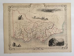 Antique Map - Victoria or Port Philip (Australia)