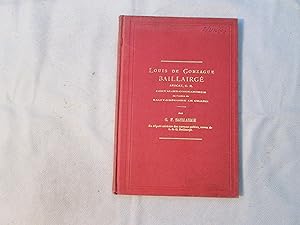 Seller image for Louis de Gonzague Baillarg, avocat, C.R. Chevalier-Commandeur de l ordre de Saint-Grgoire le Grand. for sale by Doucet, Libraire/Bookseller