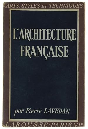 L'ARCHITECTURE FRANÇAISE.: