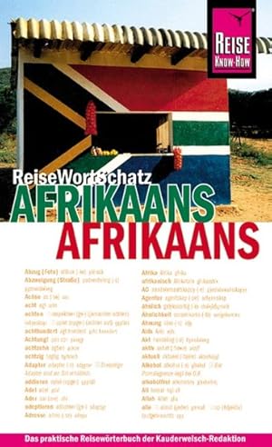 ReiseWortSchatz, Afrikaans