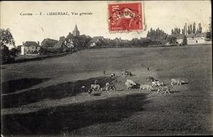 Seller image for Ansichtskarte / Postkarte Lubersac Corrze, Vue gnrale, des Vaches for sale by akpool GmbH