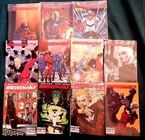 Irredeemable . Volumes 1-3. Volumes 1-3 (parts 1-12) and also in single issue format Numbers 13-2...