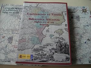 Imagen del vendedor de Cartografa de Espaa en la Biblioteca Nacional. Siglos XVI al XIX. Tomos I, II y Adenda a la venta por GALLAECIA LIBROS