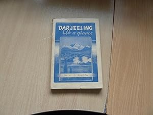 Seller image for DARJEELING AT A GLANCE for sale by HAWKMOOR BOOKS LTD