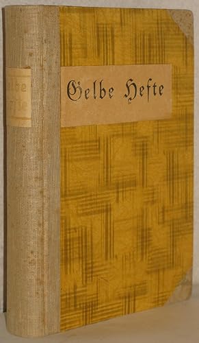 Gelbe Hefte. Historische und politische Zeitschrift. 17. Jahrgang. 1. u. 2. Halbband 1940/41. (12...