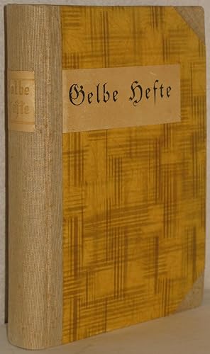 Gelbe Hefte. Historische und politische Zeitschrift. 16. Jahrgang. 1. u. 2. Halbband 1939/40. (12...