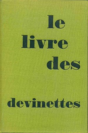 Le livre des devinettes