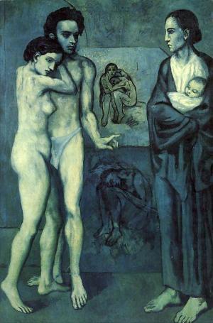 Bild des Verkufers fr Der junge Picasso. Frhwerk und Blaue Periode. zum Verkauf von Altstadt Antiquariat Rapperswil