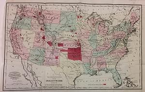 Map showing the location of the Indian Tribes within the United States; Prepared to accompany the...
