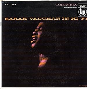 Image du vendeur pour Sarah Vaughan in Hi-Fi (VINYL JAZZ VOCAL LP) mis en vente par Cat's Curiosities