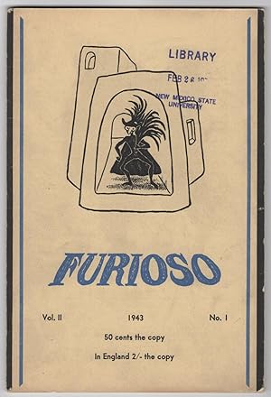 Furioso, Volume 2, Number 1 (II, 1943)