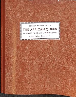 Image du vendeur pour The African Queen - Screen Adaption, Collector's Certificate Limited Commemorative Edition Number 2264. 8 Mini Posters. mis en vente par WeBuyBooks